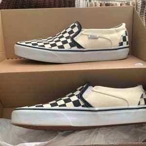 Vans checkerboard- black/white